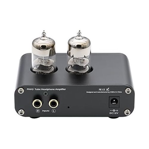 [아마존베스트]SABAJ PHA3Vacuum Tube Headphone Amplifier 2X6J9Low Ground Noise Integrated Stereo Amp Audio Stereo Output For Headphones