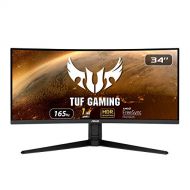 Amazon Renewed ASUS TUF Gaming VG34VQL1B 34 inches Curved HDR Monitor, WQHD (3440x1440), 165Hz, 1ms (Renewed)