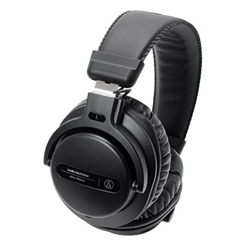 오디오테크니카 [아마존베스트]Audio-Technica ATH-PRO5XBK Professional Over-Ear Closed-Back Dynamic DJ Monitor Headphones, Black