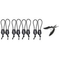 [아마존베스트].Jenzi Pack of 8 Jenzi Adjustable Rod Bands + Free Fishing Scissors