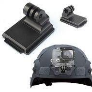 Hooshion Aluminum Alloy NVG Helmet Mount Adapter for GoPro Action Camera/Xiaoyi Camera(Camera Bolt is Not Included)