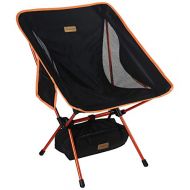 TREKOLOGY YIZI GO-Compact Camping Chairs for Adults,Kids Camping Chair, Foldable Camping Chairs Ultra Light, Portable Camping Chair, Ultralight Camping Chair Lightweight Backpackin