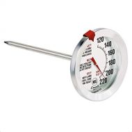 Escali AH1 NSF Certified ProAccurate Oven Safe Meat Thermometer, Extra Large Dial, Silver: Kitchen & Dining