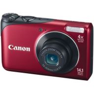 Canon Powershot A2200 14.1 MP Digital Camera with 4x Optical Zoom (Red)