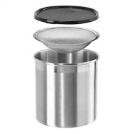 Oggi Jumbo Grease Can, 4 Quart, Stainless: Kitchen & Dining