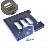AKOAK 1 Pack 2.5 to 3.5 SSD HDD Hard Disk Drive Bays Holder Metal Mounting Bracket Adapter SSD Tray with 8 Install Screws
