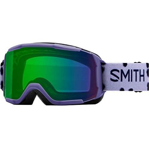 스미스 Smith Optics Showcase OTG Women’s OTG Series Ski Snowmobile Goggles Eyewear - Dusty Lilac DOTSChromapop Everyday Green Mirror