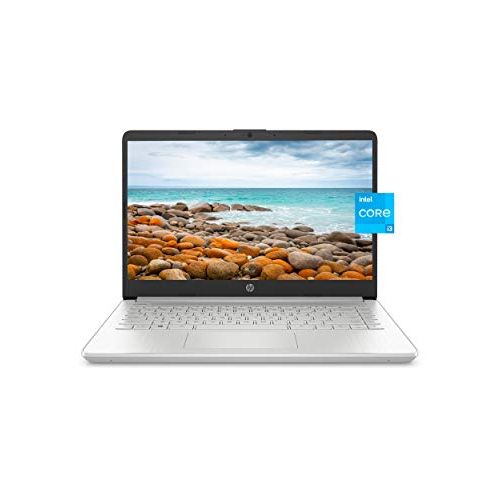 에이치피 HP 14 Laptop, 11th Gen Intel Core i3-1115G4, 4 GB RAM, 128 GB SSD Storage, 14-inch HD Display, Windows 10 in S Mode, Long Battery Life, Fast-Charge Technology, Thin & Light Design