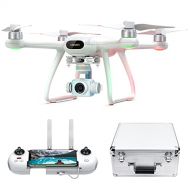 Potensic Dreamer Pro Drones with Camera for Adults, 3-Axis Gimbal GPS Quadcopter with 2KM FPV Transmission Range, 28mins Flight, Brushless Motor, Auto-Return, Portable Carry case a