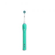 Qi Peng-//electric toothbrush - Adult Men and Women Soft Hair Sound Wave Small Round Head Rechargeable Toothbrush Electric Toothbrush (Color : Blue)