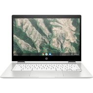 HP Chromebook x360-14 HD Touch - Pentium Silver N5000-4GB - 64GB eMMC - Silver White