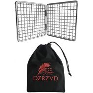 DZRZVD-The Bushcraft Backpackers Grill Grate - Welded Stainless Steel Mesh (Camping Fire Rated)