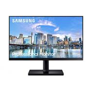 Amazon Renewed Samsung Business FT452 Series 24 inch 1080p 75Hz IPS Computer Monitor for Business with HDMI, DisplayPort, USB, HAS Stand, 3-Yr Wrnty (F24T452FQN), Black (Renewed)
