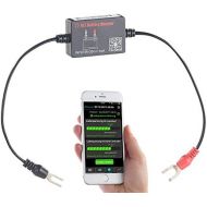 [아마존베스트]-Service-Informationen Lescars Battery Monitor: Car Battery Monitor with Bluetooth and App, for 12 Volt Batteries (Bluetooth Battery Monitor)