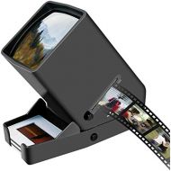 [아마존베스트]Somikon Slide Viewer: Mobile Slide & Negative Viewer with LED Lighting, 3x Magnification (Single Image Viewor)