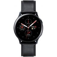 Amazon Renewed SAMSUNG Galaxy Watch Active2 R830U 40mm with Leather Band Smartwatch