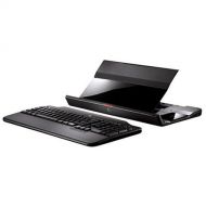 Logitech Alto Notebook Stand with Wireless Keyboard. Holds notebooks up to 15.4