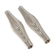 Dolity 2pcs 5.5/4.33 Tapered Stainless Steel Stove Handle Spring for BBQ Grills, Smokers, Furnaces, Coal/Wood/Pellet Stoves 14cm