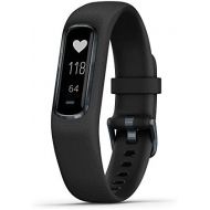 Garmin Vivosmart 4, Activity and Fitness Tracker w/Pulse Ox and Heart Rate Monitor, Midnight W/Black Band, 0.75 inches (010-01995-10)