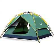 Hewolf Camping Tent Instant Setup - Waterproof Lightweight Pop up Dome Tent Easy up Fast Pitch Tent Great for Beach Backpacking Hiking