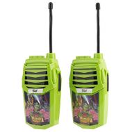 [아마존베스트]Sakar Teenage Mutant Ninja Turtles Molded Walkie Talkies for Kids WT2-01082 | Safe and Flexible Antenna, 1000ft Range, Easy-to-Use Power Switch, Belt Clip, Pack of 2, Stylish Appearance,