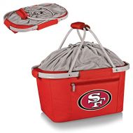PICNIC TIME NFL San Francisco 49ers Metro Insulated Basket, Red