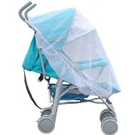 Ewinsun Universal Full Cover Baby Mosquito Net for Strollers, Carriers,Cradles,White Portable...