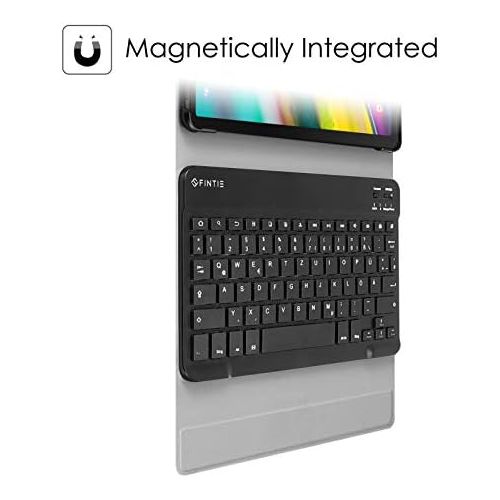  [아마존베스트]Fintie Keyboard Case for Samsung Galaxy Tab S5e 10.5 SM-T720/T725 2019 Tablet PC - Ultra Slim Lightweight Protective Cover with Magnetic Detachable Wireless German Bluetooth Keyboa