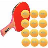 KEVENZ 3 Star Ping Pong Balls 60PK Professional Table Tennis Rackets 4PK