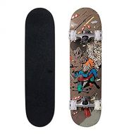 JINPENGRAN Four-Wheel Skateboard Street Skills Professional Four-Wheel Skateboard Men and Women Road Dance Board Suitable for Adults, Teenagers and Children