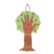 [아마존베스트]Fun Express Valentine Tree Thumbprint Poem Sign Craft Kit - Makes 12 - Valentines Day Crafts for Kids