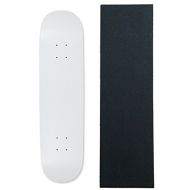 Moose Blank Skateboard Deck 8.5 DPD White Skateboards