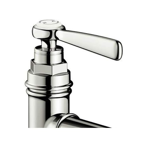  AXOR Montreux Classic Timeless Hand Polished 1-Handle 1 9-inch Tall Bathroom Sink Faucet in Polished Nickel, 16515831