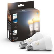 Philips Hue White Ambiance E27 Bulb, Double Pack, 2x 800 lm, 75 W