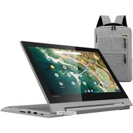 2021 Lenovo Chromebook Flex 11 2-in-1 Convertible Laptop, 11.6-Inch HD Touch Screen, MediaTek MT8173C Quad-Core Processor, 4GB LPDDR3, 32GB eMMC, Webcam, Chrome OS /Legendary Acces