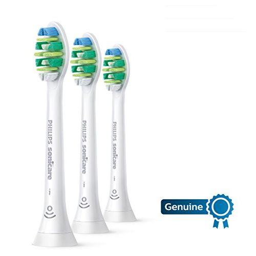 필립스 Philips Sonicare Intercare replacement toothbrush heads, HX9003/65, BrushSync technology, White 3-pk