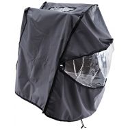 Britax B-Free Stroller Wind and Rain Cover Easy Install + Air Ventilation + Storage Pouch Included Grey