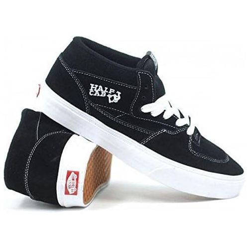 반스 Vans Half Cab¿ Core Classics, Black, 9 Women / 7.5 Men M US