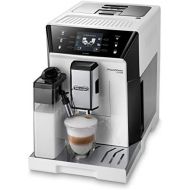 Besuchen Sie den De’Longhi-Store DeLonghi PrimaDonna Class ECAM 556.55.W Kaffeevollautomat mit Milchsystem, Cappuccino und Espresso auf Knopfdruck, 3,5 Zoll TFT Farbdisplay und App-Steuerung, weiss
