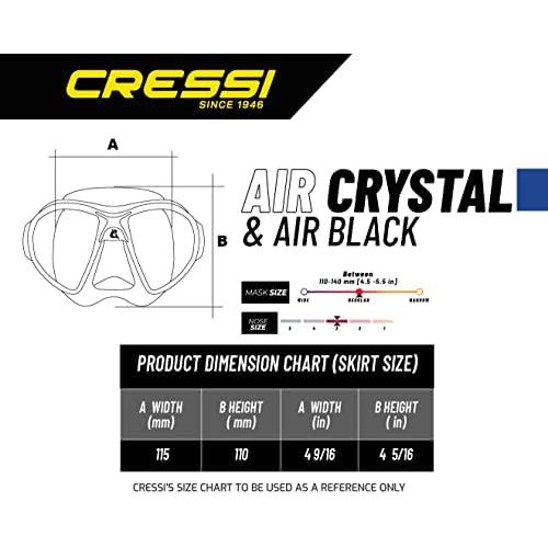 크레시 Cressi Air Crystal Tauchmaske
