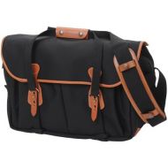 Billingham 555 Camera Bag (Black Canvas / Tan Leather)