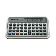 Victor - V12 Financial Calculator, 10-Digit LCD - Sold As 1 Each - Easily calculate loan payments, interest rates, standard deviation, TVM, NPV, IRR, cash flows, bonds and more.