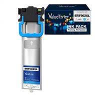 Valuetoner Remanufactured Ink Pack Replacement for Epson 902XL 902 XL T902XL220 Used in Workforce C5210 C5290 C5710 C5790 Printer High Yield (1 Cyan)