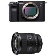 [아마존베스트]Sony Alpha 7C Full-Frame Mirrorless Camera - Black with Sony FE 20mm F1.8 G Full-Frame Large-Aperture Ultra-Wide Angle G Lens, Model: SEL20F18G