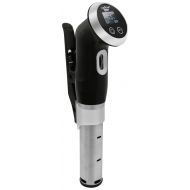 NutriChef Thermal Immersion Sous Vide Circulator - Thermal Immersion Circulator Cooker Machine Stainless Steel Front View Display, Cook Meat to Perfection 120V. Nutrichef AZPKPC235BK - Black