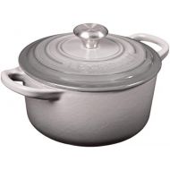 Le Creuset LS2501-147FSS Signature Enameled Cast-Iron Round French (Dutch) Oven, 1-Quart Oyster