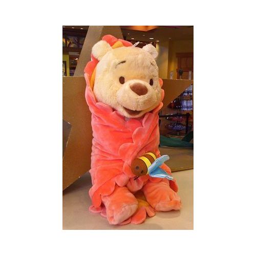  Disney Baby Winnie the Pooh in a Blanket Plush Doll by Winnie the Pooh