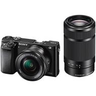 [아마존베스트]Sony Alpha a6000 Mirrorless Digital Camera w/ 16-50mm and 55-210mm Power Zoom Lenses