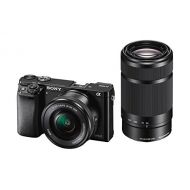 Sony Alpha a6000 Mirrorless Digital Camera w/ 16-50mm and 55-210mm Power Zoom Lenses