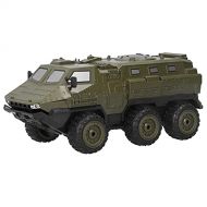 Alomejor RC Cars, 1/16 Scale RC Military Truck, 6WD 2.4GHz Remote Control Army Armored Car Army Truck for Adults Kids Boys